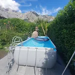 Villa Magnifique De 120m2 Au Coeur Du Valais Avec Piscine En Ete Chamoson